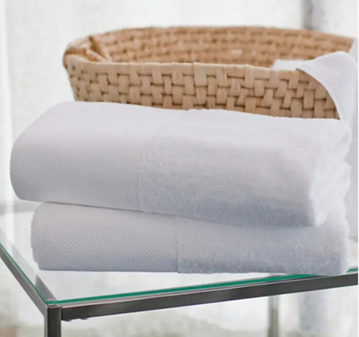 

White color 5 stars hotel towel 80 X 150 cm 700 grams high quality super water absorbent towel 100 pieces wholesale customize