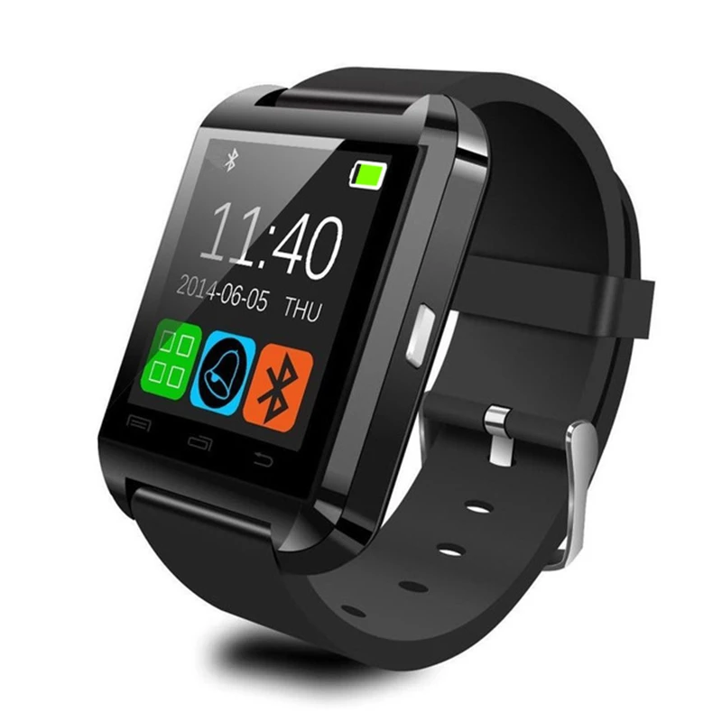 2017 Смарт часы U8 Bluetooth Smart Smartwatch спортивные Шагомер аварийное сообщение