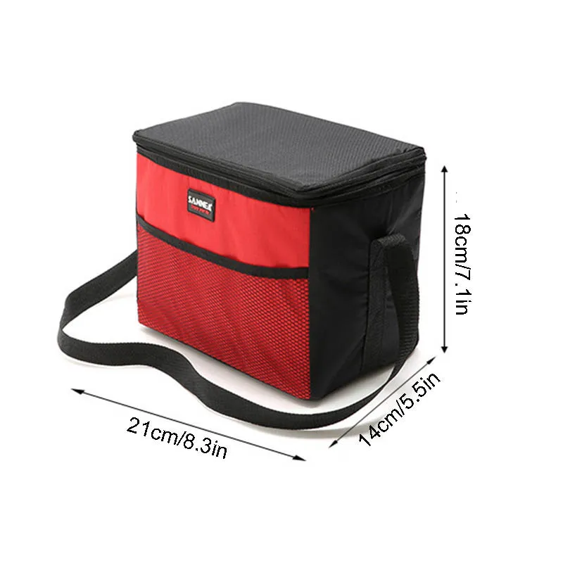 5L Borse da picnic Campeggio all'aperto Multi Borsa per il pranzo per studenti impermeabile Tracolla regolabile Porta pranzo per adulti Donne_voghion.com