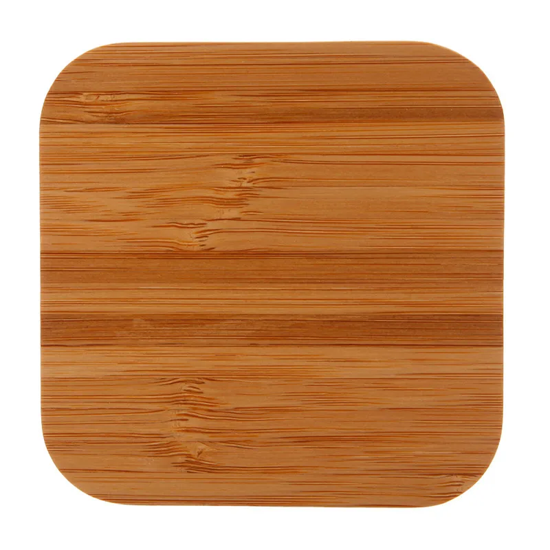 

696 Wooden Wireless Charger Qi Wireless Charge for iPhone X 8 Plus Samsung S8 S8 Plus S7 S6 edge Note 5 Phone Charging Pad