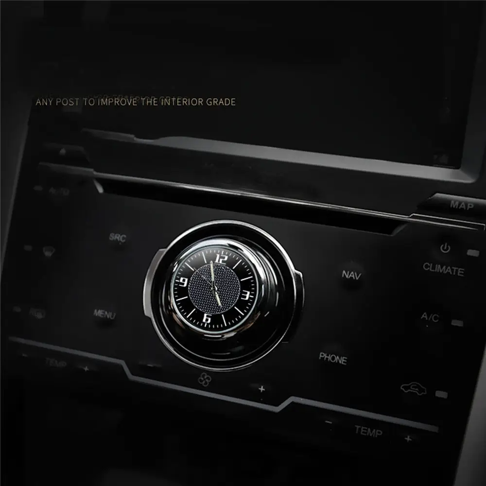 Магнитный автомобильный держатель air vent световой Кварцевые часы для Mercedes Benz интерьера украшения интимные аксессуары