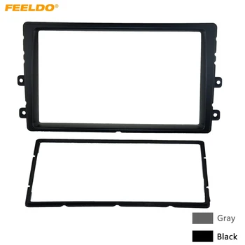 

FEELDO Car 2DIN Radio Stereo Fascia Panel Frame Installation Mount Adapter Kit For Kia Forte/Cerato/Naza Forte #HQ5187