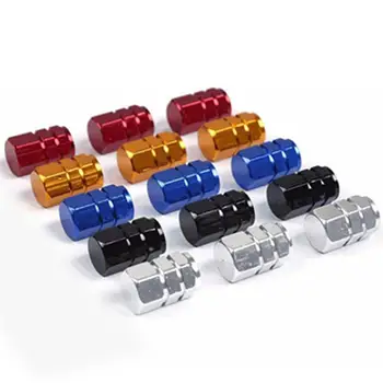 

20pcs 5 Colors Hexagonal Auto Car Tire Valve Caps Covers