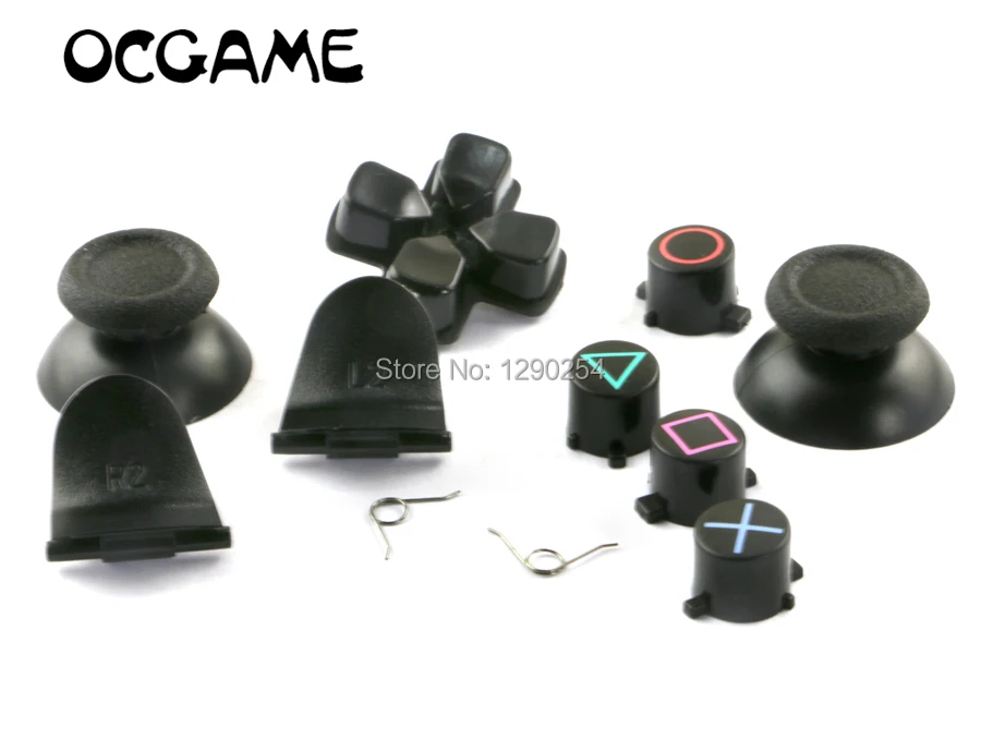 OCGAME 3 компл./лот аналоговые стики 11 в 1 + кнопки L2 R2 tringer ABXY D-pad полный комплект