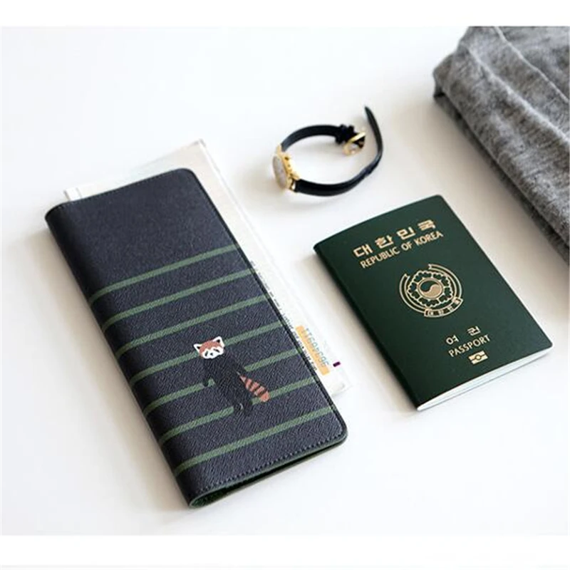 Женский чехол из искусственной кожи для паспорта и путешествий, кошелек для карт, кошелек для монет, держатель для ID карт, чехол для документов и паспорта