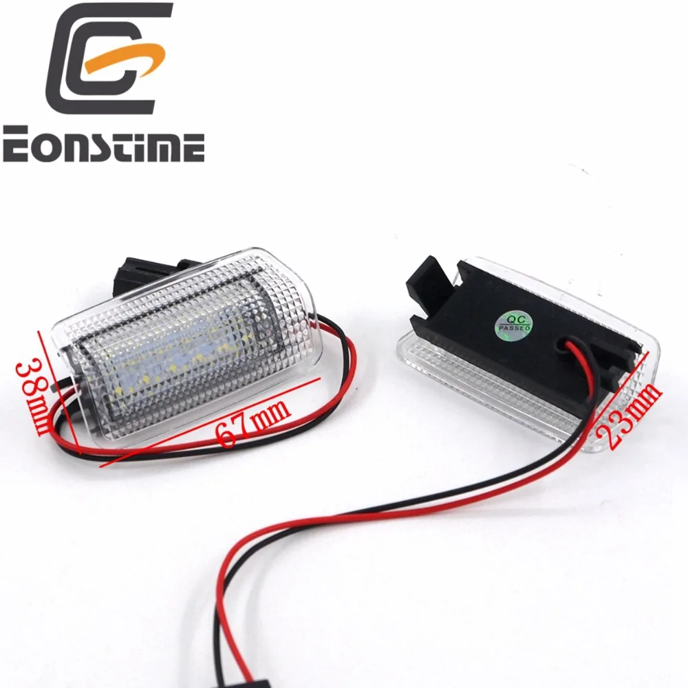 Eonstime 2x супер яркий 18Led SMD шаг вежливое освещение двери для ES350 GSV40 LX570 URJ201 LS460/460L RX300 RX400H Toyota Avalon