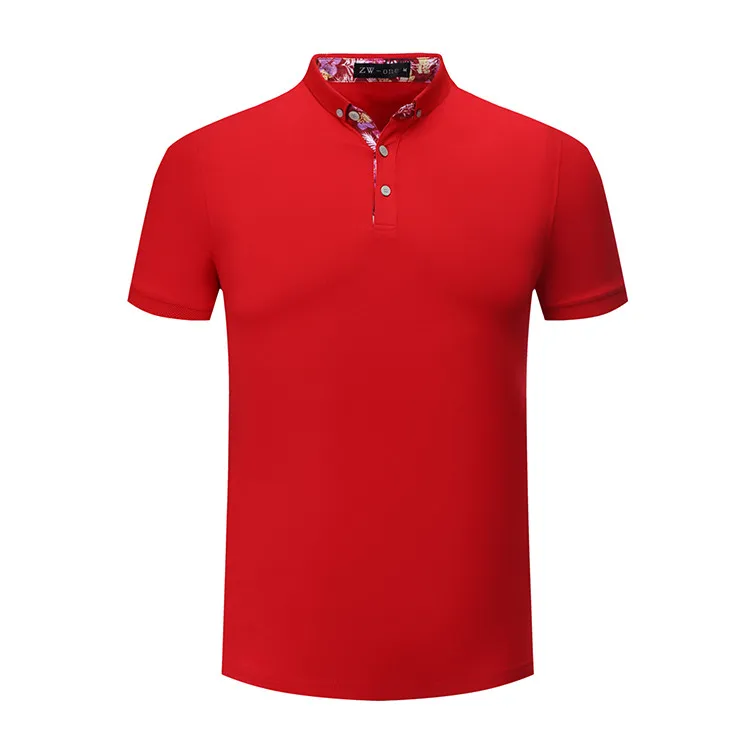 YCS Store 9 моделей 95% Хлопок индивидуальная рубашка поло для женщин с логотипом компании по вышивке/цифровой/принт - Цвет: Red