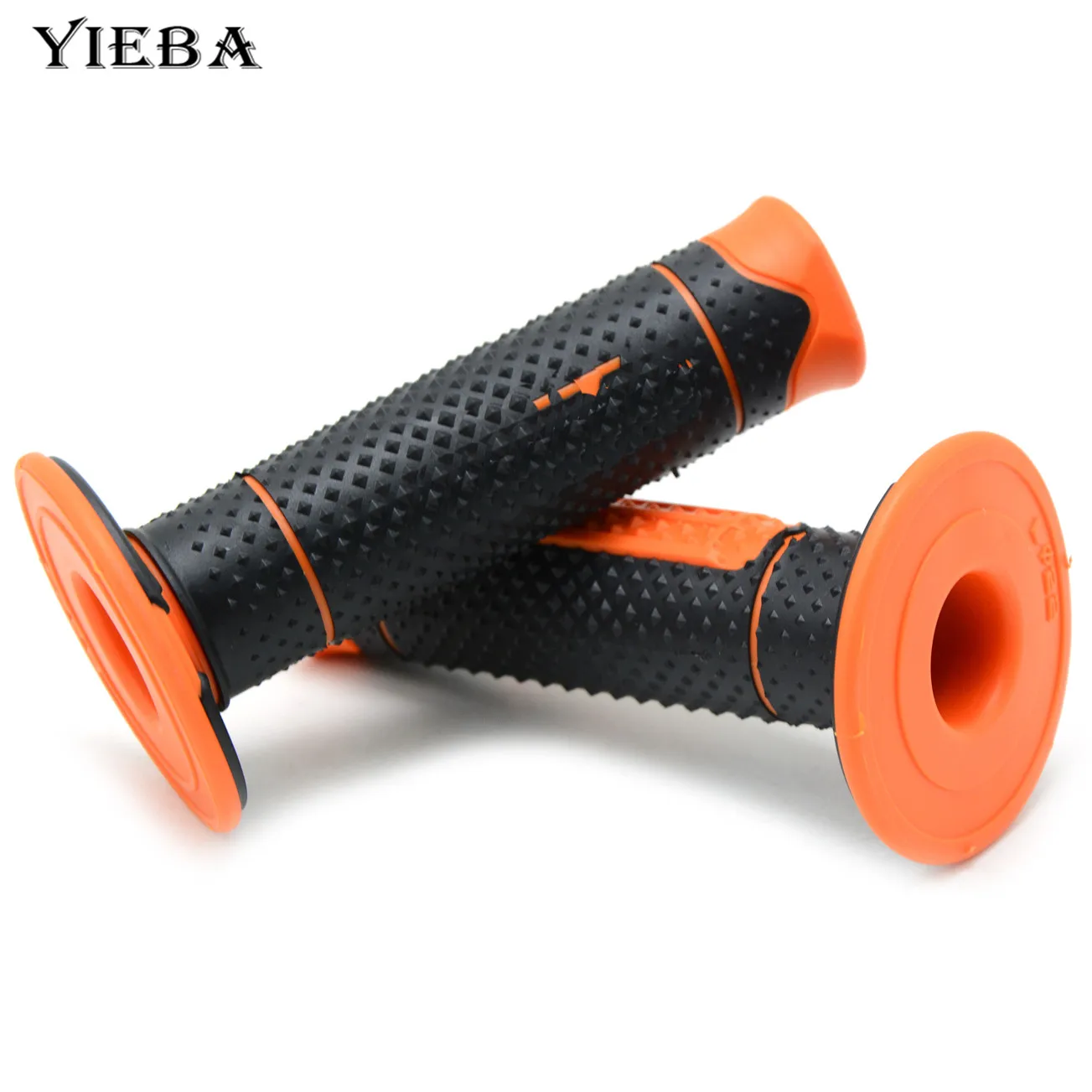 7/8 "22mm Rubber Motorcycle Handlebar handle bar grip Hand grip For  XCFW EGS LC4 50 65 85 125 150 200 250 300 350 400 450 500