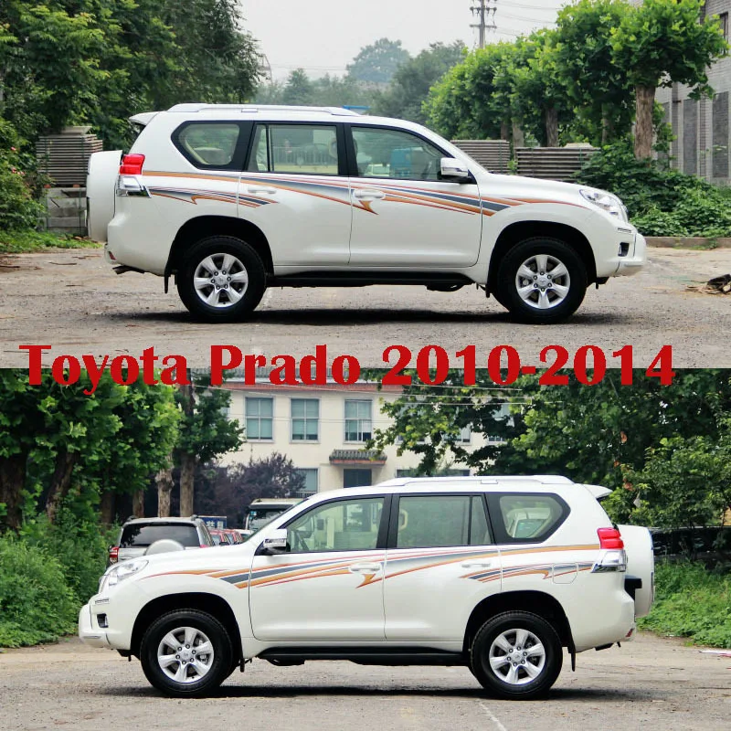 

3M Car Body Sticker For Toyota Land Cruiser Prado FJ 150 Accessories 2010+