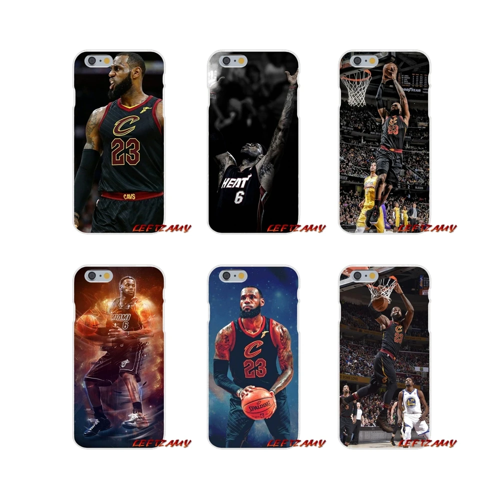 

Basketball Star Lebron James Accessories Phone Shell Covers For iPhone X XR XS MAX 4 4S 5 5S 5C SE 6 6S 7 8 Plus