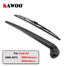 Автомобильные щетки kawoo, задние щетки стеклоочистителя, стеклоочистители для заднего стекла, рычаг для AUDI Q7 Hatchback(2006-), 360 мм, автомобильные щетки для ветрового стекла, аксессуары