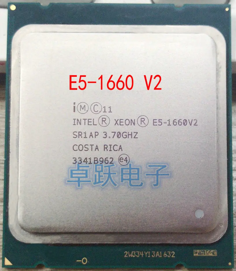 Бесплатная доставка оригинальный процессор Intel Xeon 3 70 V2 1660 ГГц 6 ядер E5 LGA2011 1660V2 |