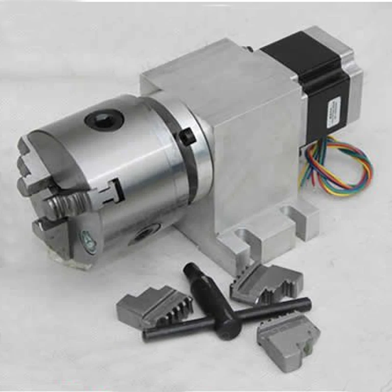 

2.85v Engraving Machine Rotating Head Engraving Machine Fourth Axis A Axis NC Dividing Head K11