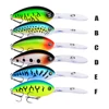 1PC Wobbler Fishing Lure Big Crankbait Minnow Bass Trolling Pike Carp Lures 6 Colors 18g-0.63oz/11cm-4.33