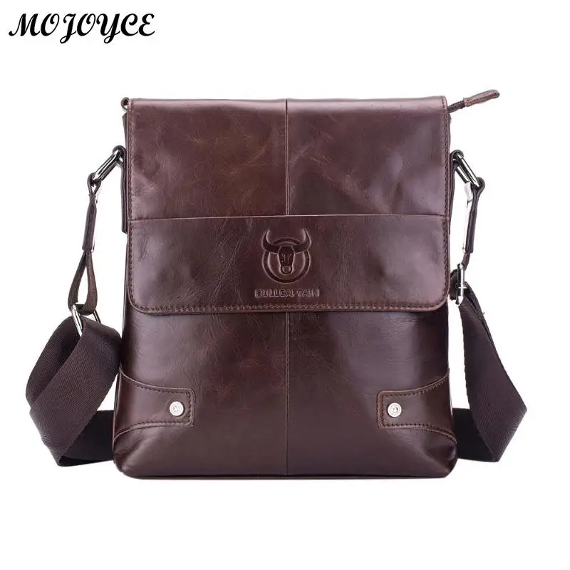 Ретро брендовые дизайнерские мужские сумки-мессенджеры кожаные винтажные мужские сумки через плечо для мужчин - Цвет: Type C Coffee
