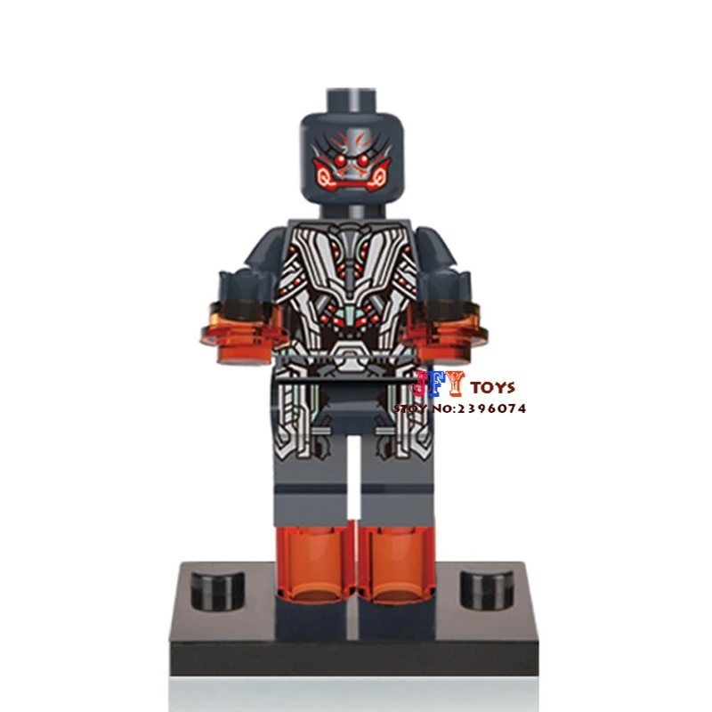 

Single Sale star wars superhero marvel Ultron DC building blocks model bricks toys for children brinquedos menino