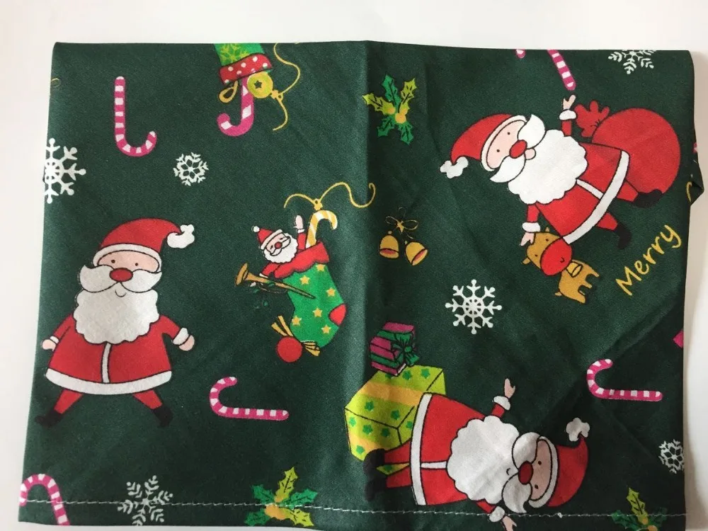 20pcs/lot Christmas holiday Dog Puppy Pet cotton bandanas Collar scarf Pet tie Y102101