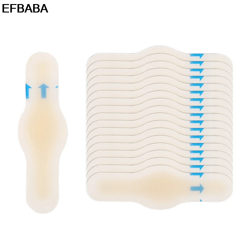 

EFBABA Pads Gel Cushions Blisters Sticker High Heel Shoes Insoles Gel Heel Paste Foot Stick Half Pad Heel Shoes Stickers Inserts