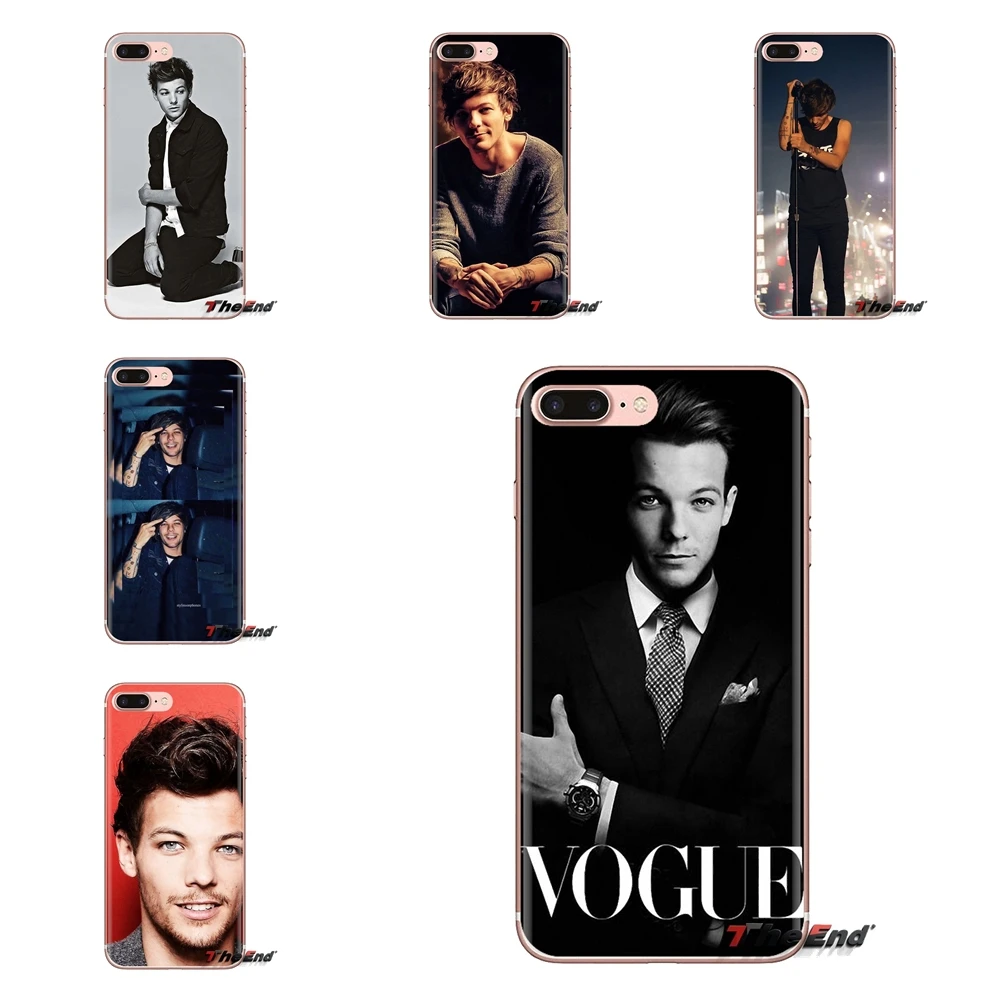 ONE DIRECTION 1D Луи Томлинсон для Samsung Galaxy A3 A5 A7 A9 A8 Star A6 Plus 2018 2015 2016 2017 прозрачный мягкий
