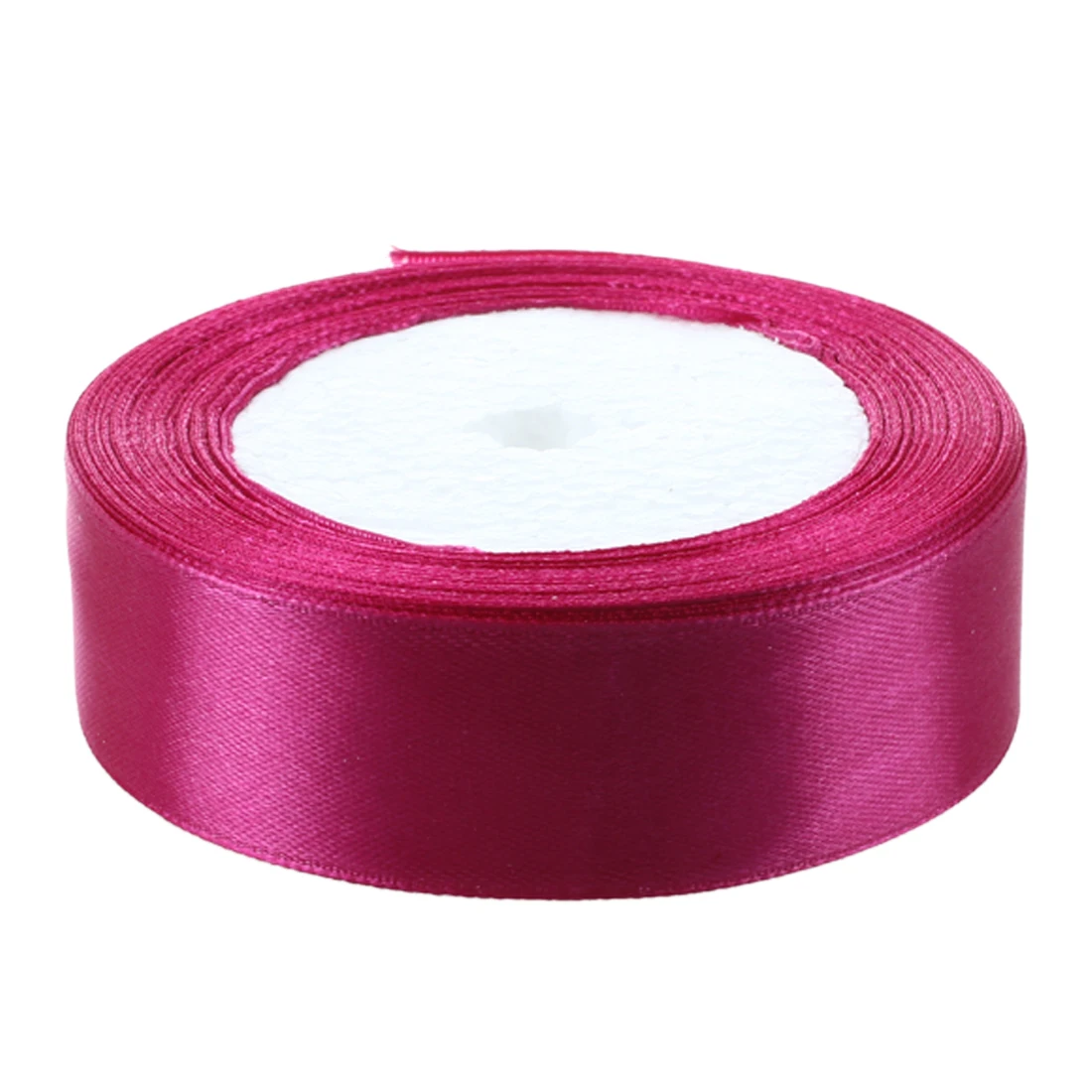 2.5cm 25 Yard Polyester Ribbon Wedding Party Craft Fushciain Ribbons