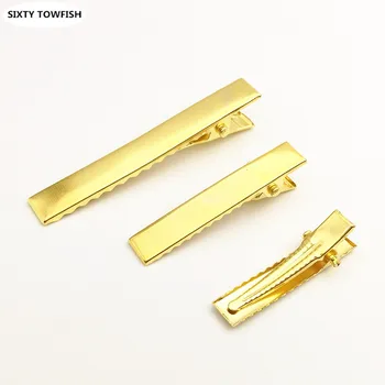 

20 pieces/lot 56*8/40*7/32*6mm Metal Gold color HairPins Accessory Fashion Headwear DIY Hair Jewelry Findings B070201