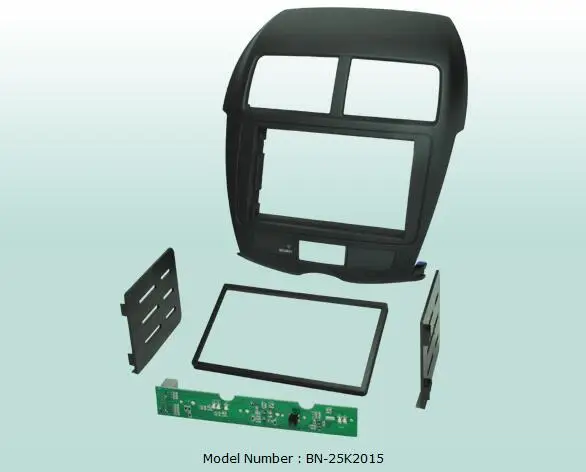 

AHHDMCL Car Fascias Stereo Radio Audio Panel Navigation Frame Dash Kit For Peugeot 4008