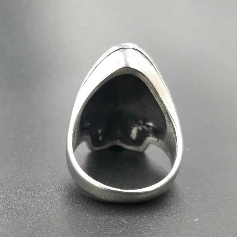 eagle head skull men rings for American Navy  (5)