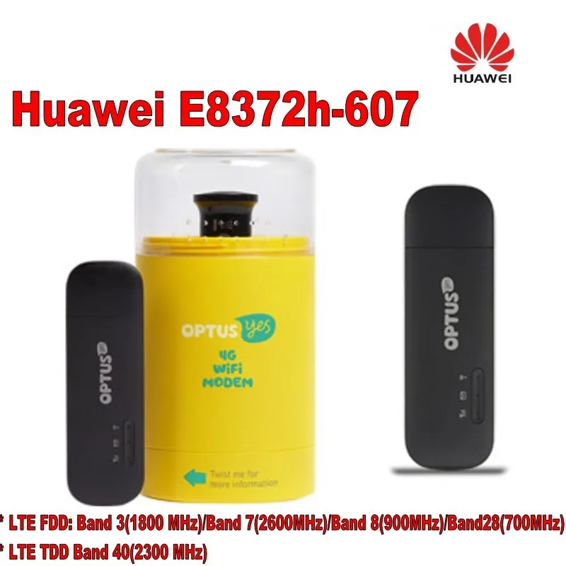 Huawei e8372h-607 Wingle точка доступа Wi-Fi 150 Мбит/с LTE 4 г 3G usb Автомобильное Главная модем + 4 г TS9 49dbi антенна