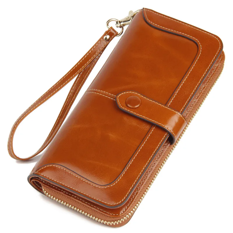 Кошелек женский из натуральной кожи с отделением для карт|women genuine leather wallet|leather