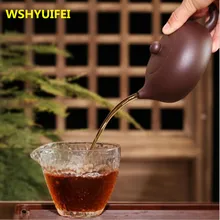 Высококачественный подлинный исинский чайник мастер ручной работы китайский здоровье Фиолетовый Глиняный чайный набор кунг-фу чайник Си Ши многостильный выбор