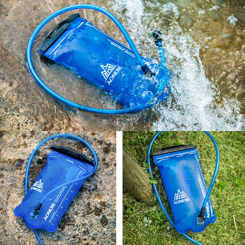 1.5L/2L Outdoor TPU Water Bottle Climbing Camping Hiking Sport Foldable