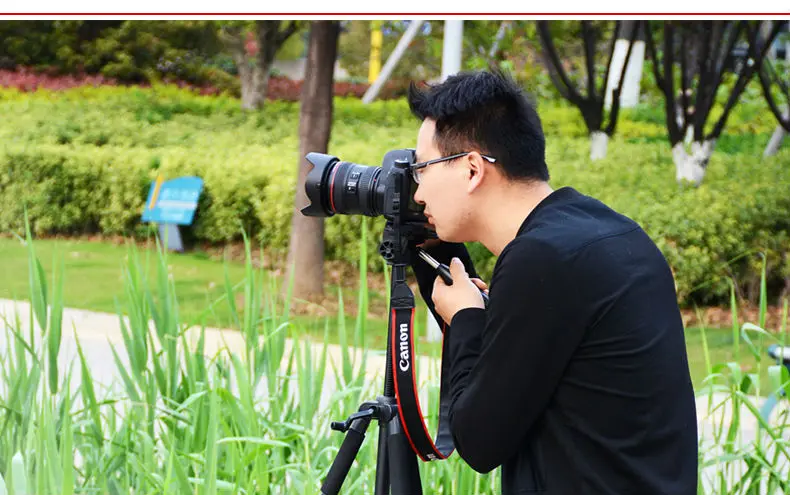 Zomei Q111 Профессиональный алюминиевый штатив Камера Аксессуары фотографии Портативный штативы головкой для цифровых зеркальных фотокамер