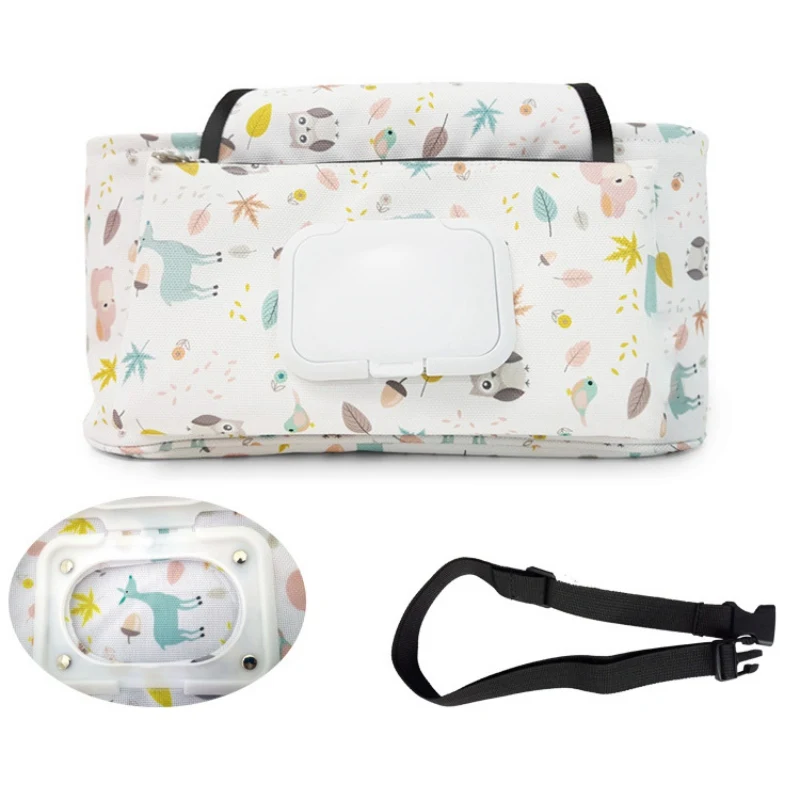 2018 bébé poussette sac organisateur couche-culotte momie sac chariot suspendu panier stockage voyage biberon accessoires
