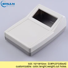 Пластиковая коробка для электроники 152*108*52 мм abs настольный корпус diy Пластиковая распределительная коробка пользовательский чехол для электропитания
