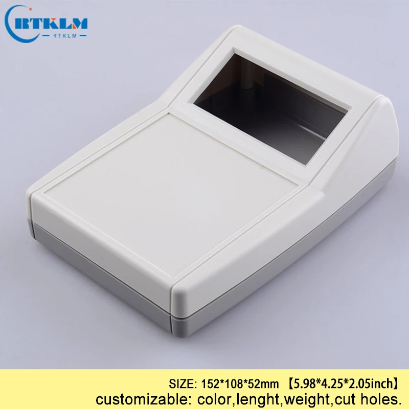 

Plastic electronics project box 152*108*52mm abs desktop enclosure diy plastic junction box custom Power supply instrument case
