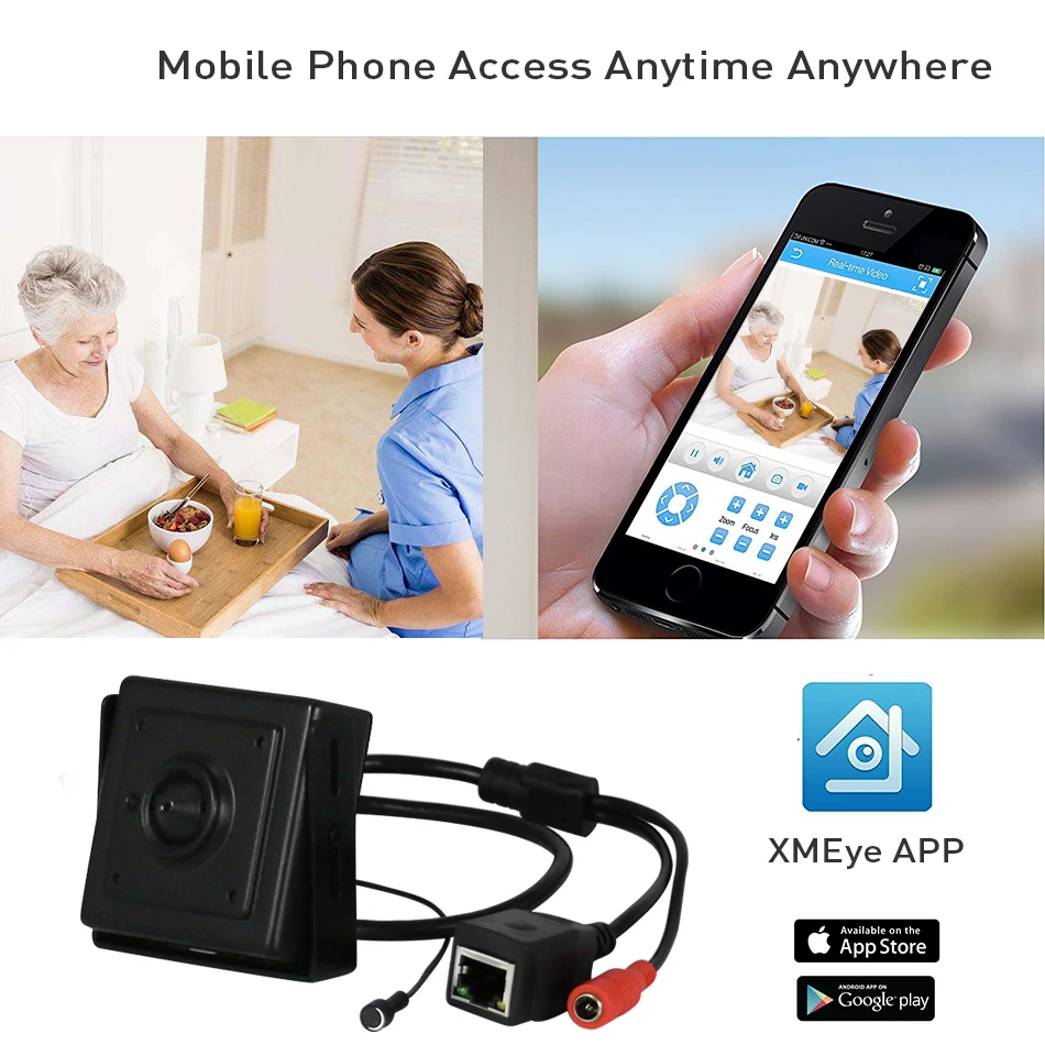  Hiseeu HD 720P 1.0MP CCTV Security Camera IP with Microphone home video surveillance network Camera - 32805215620