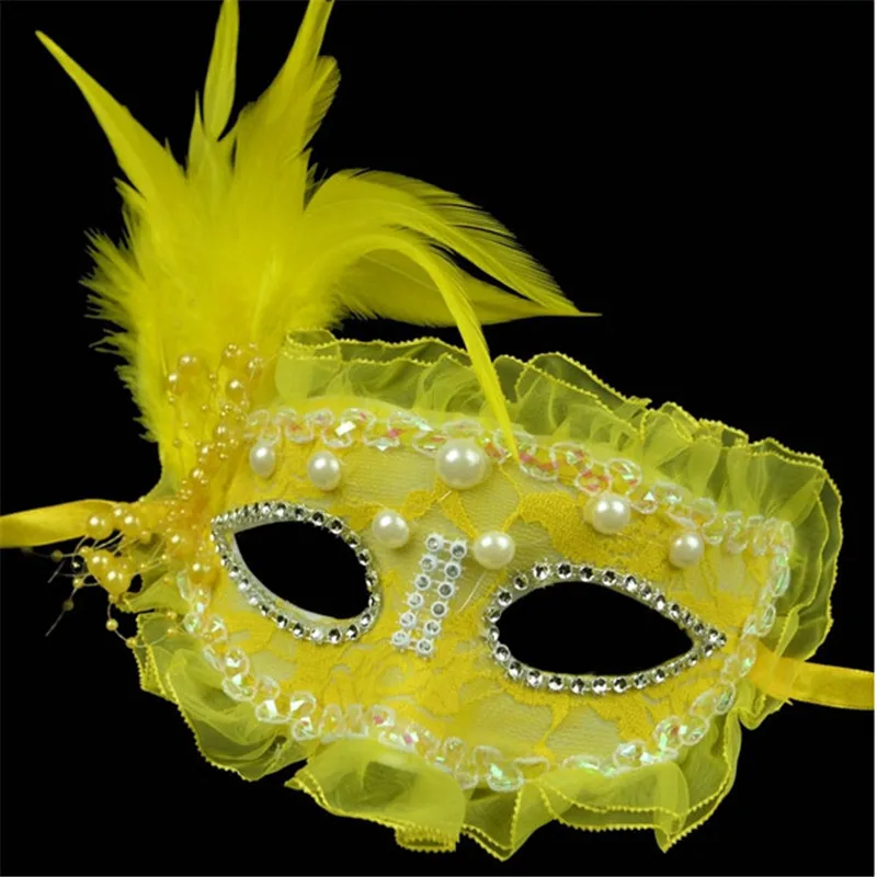 

Party Masks Embroidered Venice Eye Mask Mardi Gras Masks Lace Princess Venice Sexy Masquerade Holloween Masks for Women