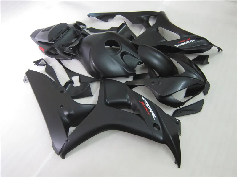 Литье под давлением лидер продаж комплект обтекателей для Honda CBR1000RR 2006 2007 набор матовых черных CBR 1000RR 06 07