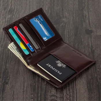 

Magic Tale Leather Passport cover for men and women travel document holder custom name service passport bag Gift Free Shipping