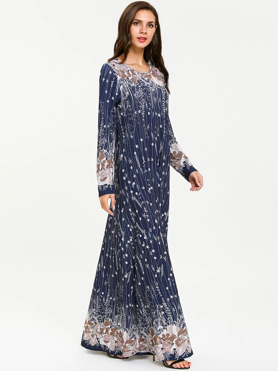 Длинное мусульманское платье abaya s Дубай женское Абая Марокканская Турция