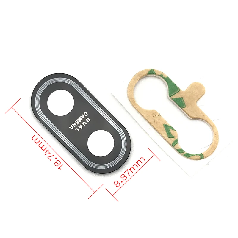 

100 pcs/lot New For Asus Zenfone MAX (M1)ZB555KL 5.5" /Zenfone MAX (M1 )ZB601KL Main Back Rear Camera Glass Lens