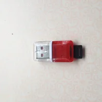 tf כרטיס מיני USB שקוף 2.0 קורא כרטיסים עבור כרטיס MS Micro TF כרטיס מתאם Plug and Play צבעוני לבחירה של Tablet PC (5)