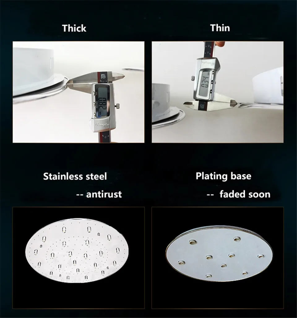 Polished base