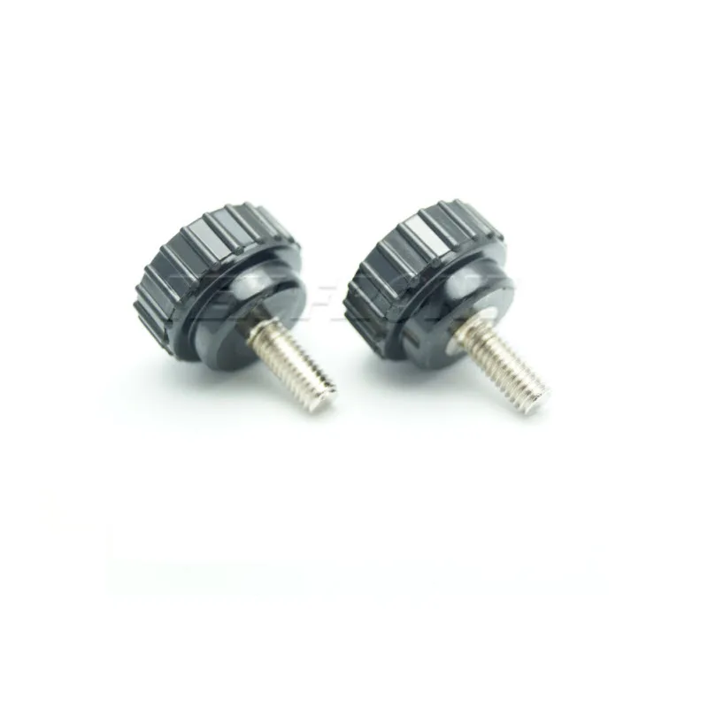 M5 수나사 (10-50) mm 베이클라이트, 널링 그립 손잡이