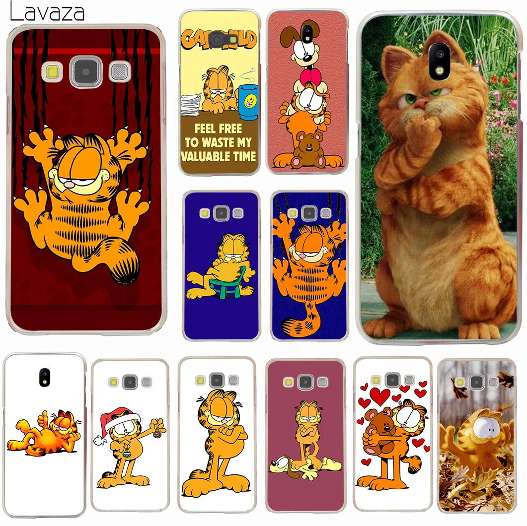 Lavaza cute lovely cartoon garfield Phone Case for Samsung Galaxy J5 J1