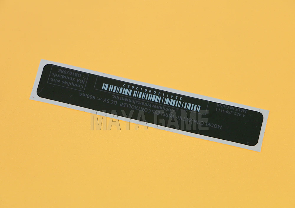 OCGAME для Playstation 4 PS4 контроллер корпус Оболочка тонкая черная задняя Марка тег паста наклейка этикетка уплотнения OEM 30 шт./лот