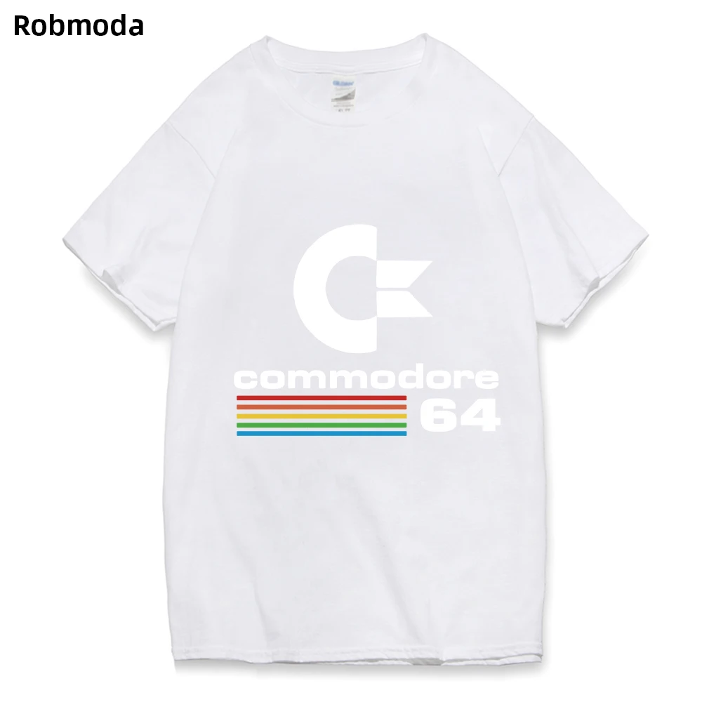 

2019 Summer Commodore 64 T Shirts C64 SID Amiga Retro 8-bit Ultra Cool Design T-shirt Mens Clothing With Short Sleeve Harajuku