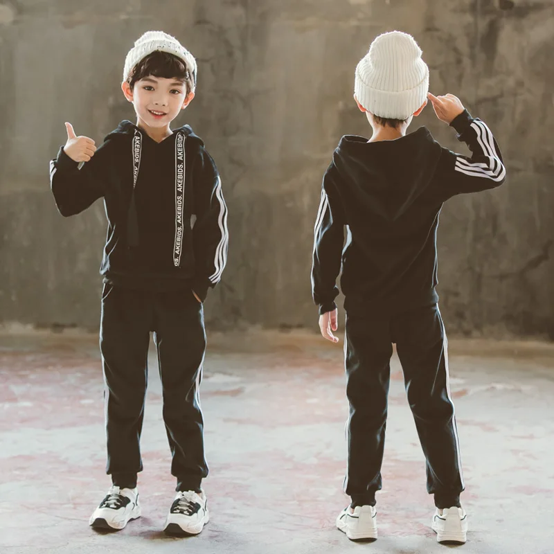 

2018 Autumn Boys Clothing Sets Kids Coat jacket +Pants 2 Pcs Children Sport Suits Baby Boys Clothes Set