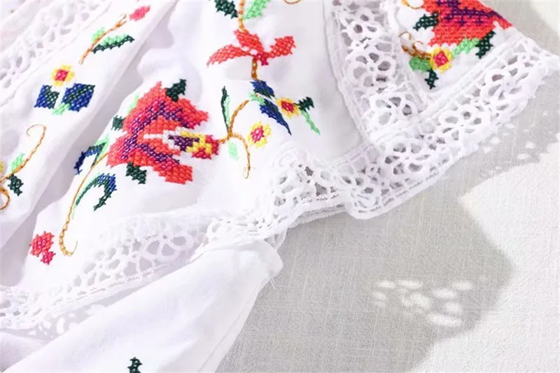 Модный спортивный костюм Bazaleas Женский Белый Кружевной Костюм винтажный комплект