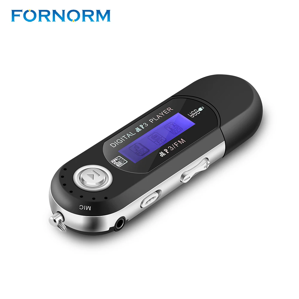 Buy FORNORM Portable USB Digital MP3 Player LCD Screen